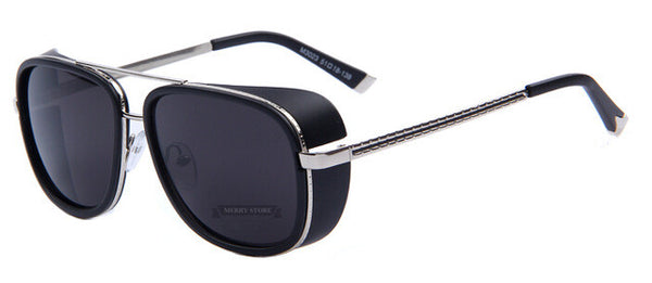Oversized Vintage Mirror Sunglasses