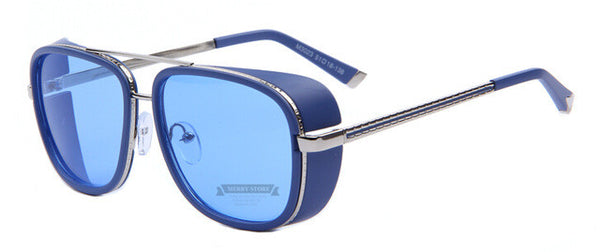 Oversized Vintage Mirror Sunglasses