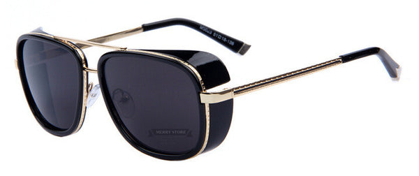Oversized Vintage Mirror Sunglasses
